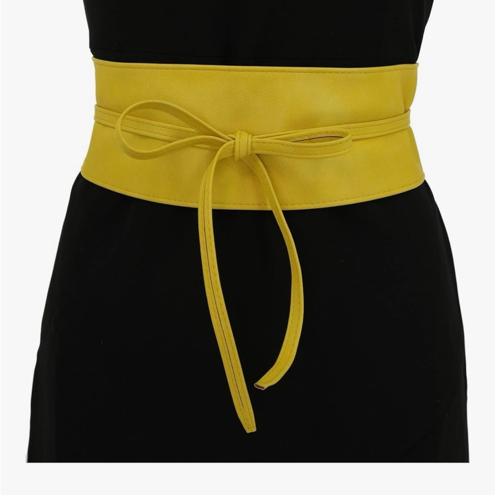 Yellow Women's Waist Belt
